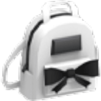 White Designer Backpack - Ultra-Rare from Hat Shop